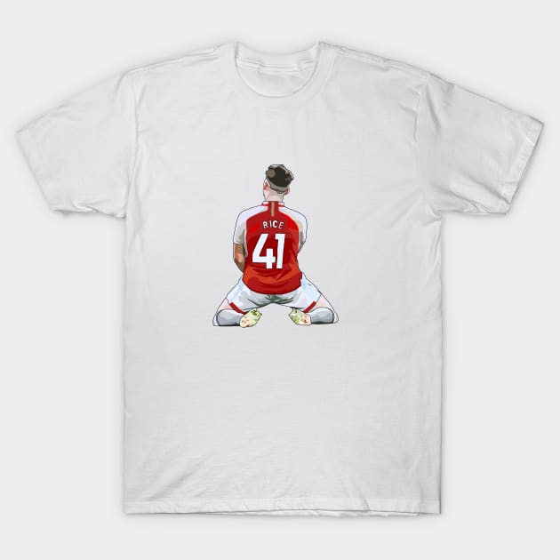 Declan Rice T-Shirt by Webbed Toe Design's